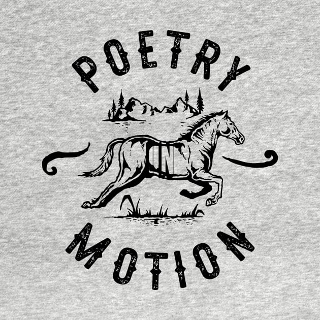 Horse is a Poetry in Motion by KazSells